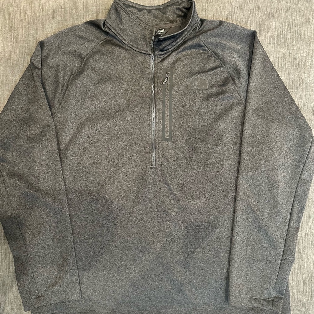 The North Face Men's Charcoal Quarter-Zip Jacket
